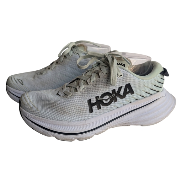 Hoka Shoes - Hoka Bondi X Mint And White Athletic Sneakers Size 8.5B